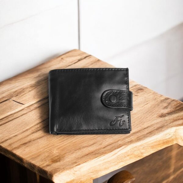 Classic | Genuine Leather Wallet | RFID anti card scan sheet for security - Image 2