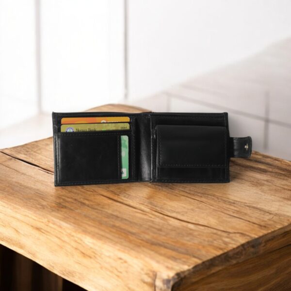 Classic | Genuine Leather Wallet | RFID anti card scan sheet for security - Image 5